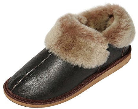 Herren Lammfell Hausschuhe Jungle Schuhgröße EUR 46