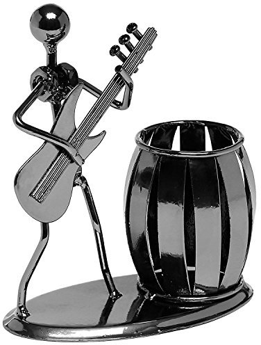 STAR SSTO OKSANO Eisen Metal Band Musiker E-Gitarre Stifthalter Aufbewahrungsbox Arbeitszimmer Büro Geschenk Geburtstagsgeschenk, Geschenk für Lehrer, Neues und Kreatives Geschenk