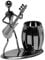 OKSANO Porte-stylo à guitare STAR SSTO Accessoires de bureau créatifs Porte-crayons en métal polyvalent pour cadeaux, enfants, étudiants et papeterie
