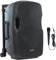 Gemini AS-12TOGO 1500W Noir haut-parleur - Hauts-parleurs (2-voies, Avec fil &sans fil, 3,5mm/USB/Bluetooth, 1500 W, 40 - 19000 Hz, Noir)