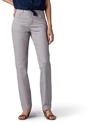 Lee Classic Fit Monroe Straight-Leg Jean, Palissade, 44 Femme