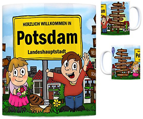trendaffe - Herzlich Willkommen in Potsdam Kaffeebecher