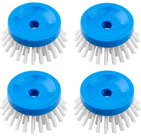 MR.SIGA Soap Dispensing Palm Brush Refill, Pack of 4