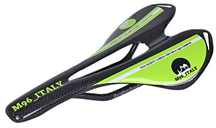 Ultraleichter Carbon Sattel für Rennrad und MTB – Ergonomisch und Bequem 100g+/- Grün