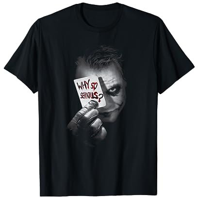DC Dark Knight Photo Warum so ernst T-Shirt