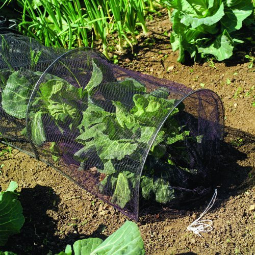 Garden Mile 3m Black Micromesh Grow Tunnel Polytunnel Cloches For Growing Vegetables Poly Tunnels For Gardens Allotment Equipment Garden Cloches And Tunnels Gardening Equipment Allotment Accessories