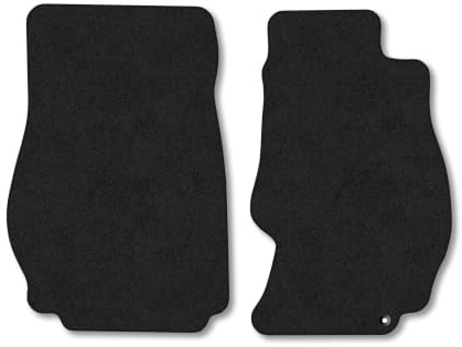 Nissan 350Z (2003-2010) Carpet Car Mats | Black Edge Trim Tailored Fit Floor Mats Full Coverage Protection Accessories Easy Clean Anti Slip Made in the UK