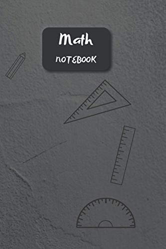 MATH NOTEBOOK: Math notebook, 96 pages, for kids and teenegers, school notebook (Graph notebooks)
