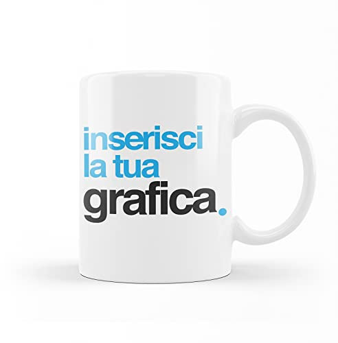 Point20.it-Tazza Personalizzata con Foto e Nome - Idea Regalo Originale per Natale, San Valentino, Papà, Mamma - 100% Ceramica, Regali Divertenti per Lui e Lei