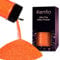 Renfio Glitzer Powder, 1.75 Oz (50g) glitzer gesicht, 1/128 0.008 0.2mm Ultra Fine Glitzerpulver For Garten Deko, Glitzer Basteln, Nail Powder, Body Glitzer Haare - Fluoreszierendes Orange