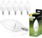 Lumiled B35 E14 LED Lampe 5W (ersetzt 40W), 470 Lumen, Kerze Milch Glas Leuchtmittel in Kerzenform 3000K Warmweiß Birne Lampen 180° Grad Abstrahlwinkel Glühbirnen Kerzenbirnen 6er-Pack