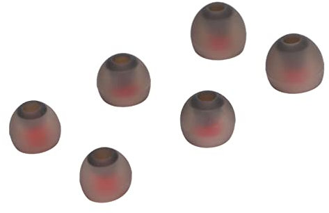 6 Pezzi di Auricolari in Silicone per Auricolari per WF-1000XM3/WF-1000XM4, per BeatsX, per Senso, Auricolari di Ricambio con Cancellazione del Rumore.