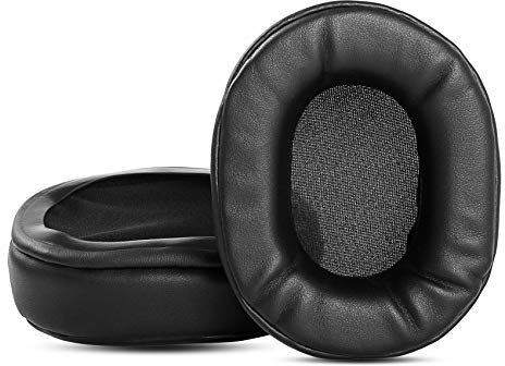 YunYiYi HA-S90BN - Funda para cojines de oído compatible con JVC HA-S87BN HA-S88BN HA-S90BN HA-S78BN Auriculares de repuesto de espuma viscoelástica (piel sintética)