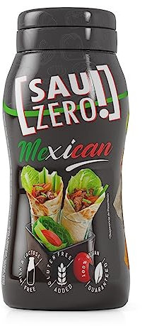 Sauzero Zero Calories Mexican 310ml | Salsa cero calorías para darle sabor a tus platos preferidos | Ideal para platos estilo mejicano