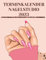 Terminkalender Nagelstudio 2023: Nagelsalon Terminplaner 2023 für bis zu 4 Kollegen | Montag - Samstag 7h - 21h - 15 Minuten | Terminbuch Nageldesignerin.