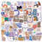 90 Stück Little Bear Aufkleber Wasserflaschen Laptop Telefon Gitarre Skateboard Computer Koffer Fahrrad Bear Vinyl Stickers Wasserdicht Ästhetisch Aufkleber für Jugendliche Kinder Erwachsene