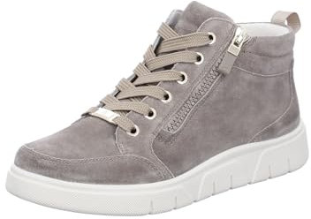 ARA Damen Rom Mid-Cut Sneaker, Moon, 36.5 EU