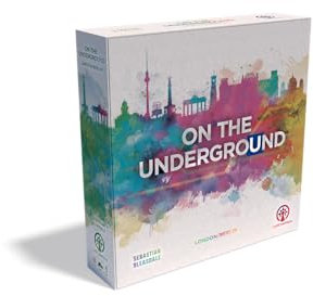 Ludicreations | On The Underground London Berlin | Card Game | Base Game | 2-5 Players | Ages 14+ | English