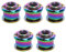 Be In Your Mind 5pcs Pernos de Plato único para Bicicleta M8 Pernos Y Tuercas de Acero para Plato de Bicicleta Tornillos de Disco para Bicicleta de Carretera Bicicleta de Montaña BMX MTB