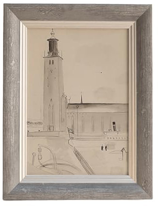 marysgift Fotorahmen Bilderrahmen Set 10x15 cm Holzmaserung Portraitrahmen für 15x10 Fotos Bilder Tischaufstellung (XK02703,6)