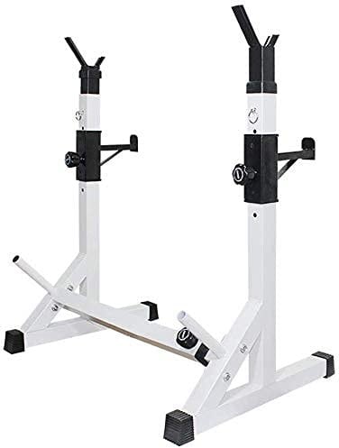 GLJTUO Sit-Up-Hantelbank, Fitnessstudio, Hantelbank, Press-Squat-Rack – Funktions-Hantelbank, Kommerzielle Intelligente Teleskopbank, Squat-Rack, Langhantel-Rack, Hantelbank