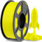 JAYO High Speed PLA Filament 1,75mm,Rapid PLA für 3D-Drucker, Präzision +/- 0,02mm, Neatly Wound, bis zu 600mm/s, Ideal für schnelle und präzise Drucke, 1.1KG Spule, PLA Gelb