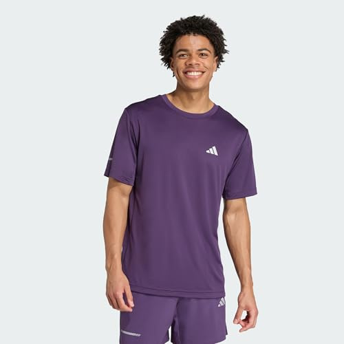 adidas Herren Training Essentials Holiday Pack T-Shirt, Aurora Plum, XS