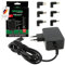 PATONA Premium Adaptateur Secteur PD65W avec USB-C Power Delivery – 5V/3A, 9V/3A, 12V/3A, 15V/3A, 20V/3,25A, Chargeur Universel 100-240V Compatible avec ASUS, Lenovo, Dell, HP, INCL. 6 Adaptateurs