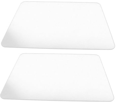 NUOBESTY sous-Main De Bureau en Verre De Taille pour Ordinateur Portable sans Design