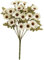 Künstliche Pflanzen Set Chrysanthemen, Seidenblumen, Kunstpflanzenarrangements für die Innen- und Außendekoration, Verandatöpfe, Pflanzgefäßdekorationen Sedum Künstlich (WH2, One Size)