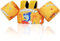 MoKo Kinder Schwimmflügel, Cartoon Schwimmende Badeanzug Schwimmweste, Schwimmtraining Jacke Schwimmflügel mit Schnalle für Jungen Mädchen 9 bis 22,6 kg, Gelber Hai - Skateboard