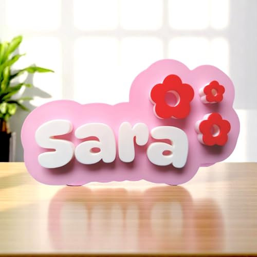 Letrero de puerta con nombre personalizado para habitación de niños. Ideal como regalo original para decorar habitación de los mas pequeños. Regalo idea para cumpleaños, comuniones y Bautizos.