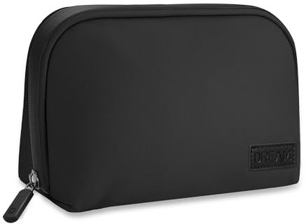 JVIKAA Waterproof Cable Organiser Bag - Durable Travel Organiser Pouch for Tech Accessories, Chargers, AirPods | Compact Multi-Pocket Design, Daily Commute & Travel Essentials Storage Case