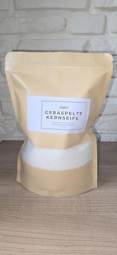 Geraspelte Kernseife – Natürlich & biologisch abbaubar | Vielseitig für Haushalt, Körperpflege & DIY-Kosmetik | 500 g