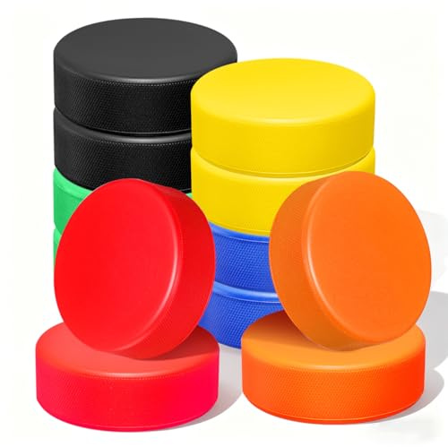 Milisten 12 Stück Schaumstoff Hockeypucks PU Trainingspucks für Kinder |