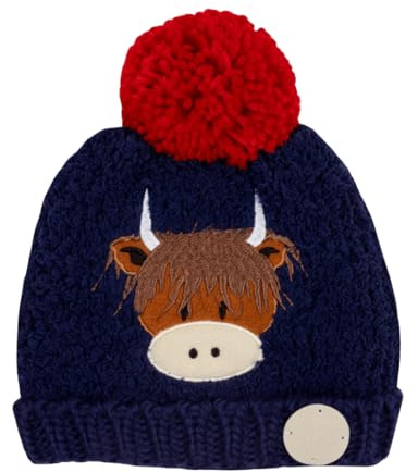 Blade & Rose | Hamish Highland Cow Winter Hat | Unisex Clothing for Babies & Toddlers | for Ages Newborn - 6 Years