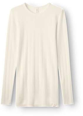 Dilling Damen Langarmshirt Merinowolle Pointelle Baselayer temperaturregulierend atmungsaktiv