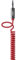 Belkin MixIt Audio-Spiralkabel (3,5mm auf 3,5mm Klinkenanschluss, 1,8m) rot