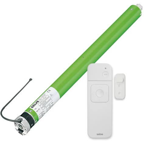 SELVE SEL Plus-RC, Funkmotor, inkl. Funksender, Adapter, Lager und 2,5 m Kabel, Leistung/Wellengröße:1/10 - für Achtkantwelle SW 40