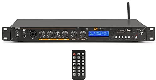 Power Dynamics PD PDC75 Multimedia Player with Bluetooth, USB Media Playback and FM Radio, Versatile Audio Streaming Device for Home or Car Sound Systems, Compact Wireless Stereo Receiver