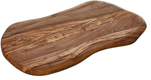 PREMIER 1104753 Tabla de Cortar Grande Kora, Madera de Olivo, marrón