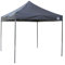 All Seasons Gazebos 2.5x2.5m Pop Up | Heavy Duty, Fully Waterproof High-Grade Materials (Black)