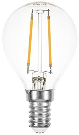 NCC-Licht LED Filament Tropfen Leuchtmittel 1W fast 15W E14 klar Glühfaden 1 Watt Retro-LED 2700K warmweiß