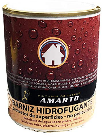 Protector Hidrofugantes invisible. Barniz repelente del agua para piedra, ladrillo, baldosin, hormigon. (4 L.)