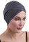 Deresina Headwear W-Front Chemo Chemo Mütze (Anthrazit)
