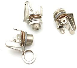 ZUMLED 300 Stück 3,5-mm-Mono-Klinkenbuchse/Einbaubuchse mit Schalter-Audioanschluss