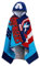 Marvel Captain America Kapuzenhandtuch 100% Baumwolle Avengers Poncho Kinder Strandhandtuch Schwimmmantel Jungen Umhang