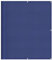 vidaXL Écran de Balcon, Brise-Vue de Jardin, Écran de Protection, Écran d'Intimité Terrasse Extérieur, Bleu 120x700 cm 100% Polyester Oxford