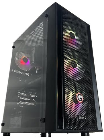 Golook PC Desktop Fisso Lavoro Ufficio • i5 • 32GB RAM • 1TB SSD • WiFi • W11 Pro • Computer • HDMI VGA