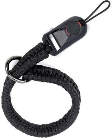Tomedeks 1 Stück Kamera Handschlaufe Mit Schnellverschluss,Flechten Camera Strap, Handschlaufe Kamera,Verstellbarer Kameragurt Für Verschiedene Handgelenke,Peak Design Handschlaufe Für Dslr(Schwarz)